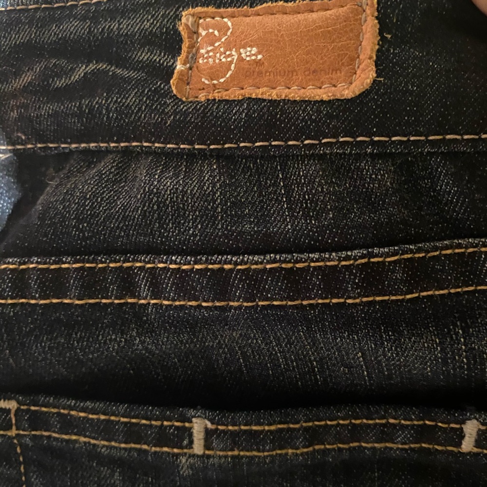Laurel Canyon Low-rise Boot Cut Dark Jeans